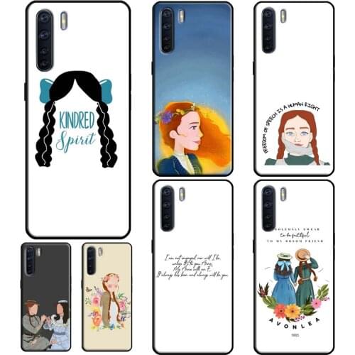 Anne with an E Cover For OPPO A52 A72 A92 A83 A91 Reno 4 Pro 2 Z A3S A5S A1K F7 A31 A53 A9 A5 2020 Case