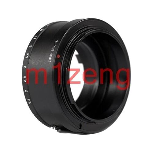 CRX-NZ Adapter ring for Contarex Crx mount lens to nikon Z Z6 Z7 Z50 Camera body