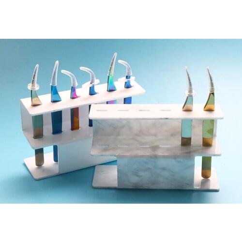 Lash Extension Holder Organizer Stand 6 Holes Eyelash Tweezers Storage Rack Tools Tattoo Beauty Tools Shelf Holder