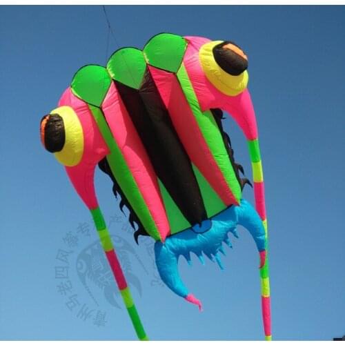 Outdoor toys Trilobite soft kite Single line kite rainbow big kite outdoor fun inflatable kite windsock inflatable pendants