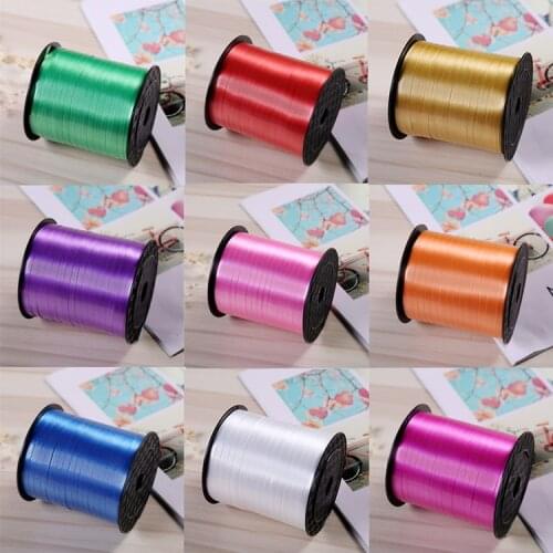 High quality 250Yard/roll Balloons Ribbons for Party Decoration Birthday Wedding Decoration DIY Accessories Supplies 220 meters