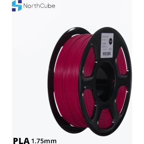 3D printer PLA Filament 1.75mm for 3D Printers, 1kg(2.2lbs) +/- 0.02mm Rose Red color
