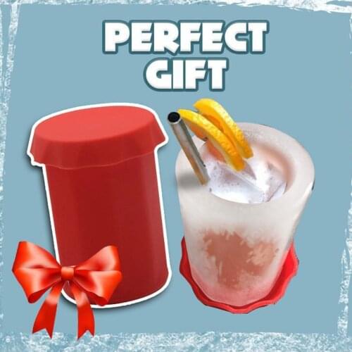 New Diy Ice Cube Shot Glass Mold Freeze Cylindrical Mold Cooking Ice Trays Cup Shape Rubber Kitchen Accessories Ice Cream Tools