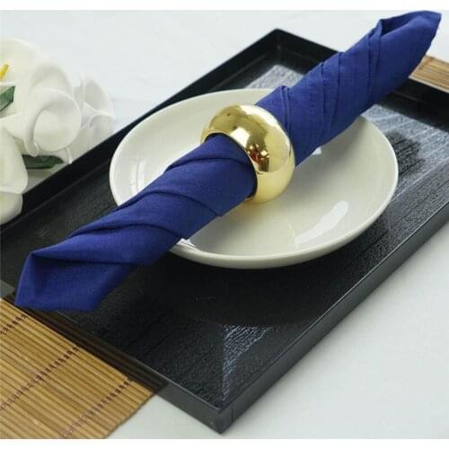 Wholesale Price Polyester Table Napkin 48x48cm Tablecloth Napkins For Wedding Event Party Decoration