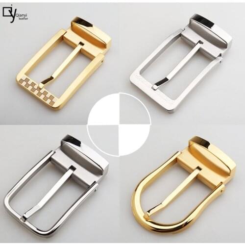 Stainless steel belt buckle business allergy-proof clip 3.5 tail clip clip clip for men