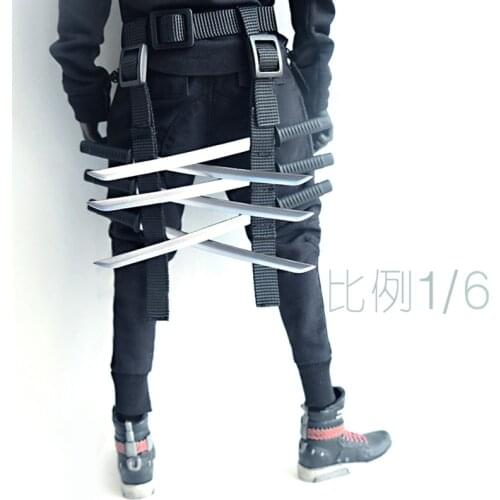 1/6 Scale Soldier Model Belt Multifunctional Trendy Portable Tool Holder 12-inch Action Figure Toys Scene Display Accessories
