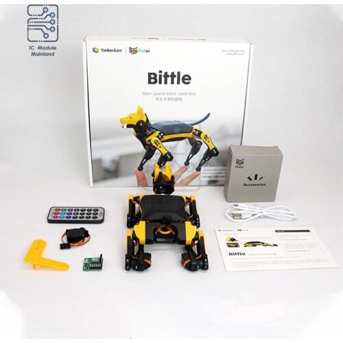 Bittle Open Source Programmable Intelligent Bionic Palm-size Robot Dog for STEM and Fun DIY Customizable Toy Gift