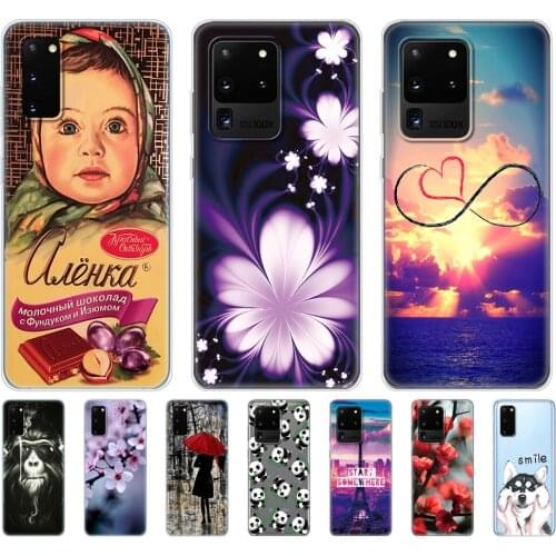 Silicon Case For Samsung Galaxy S20 Case Soft TPU For Samsung Galaxy S20 PLUS Phone Cover For Samsung Galaxy S20 Ultra S 20