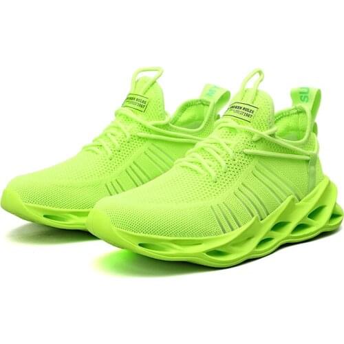 High Quality Mens Sneakers Men Mesh Breathable Light Sports Shoes Training Jogging Running Shoes Mens Athletic Shoes 39-46