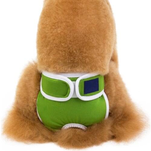 Female Dog Diapers Pants Soft Comfortable Durable Reusable Puppy Sanitary Panties Washable Underwear Pet Care Supplies