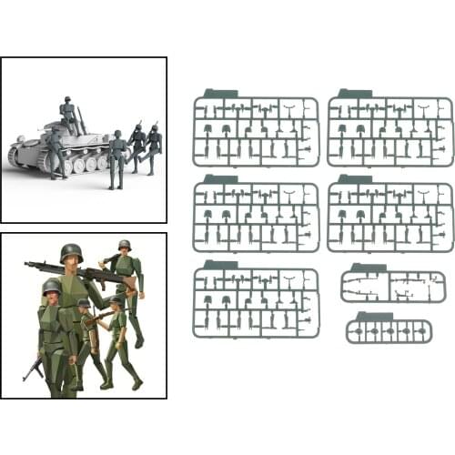 1/35 The Second German Toys 3G Assembling Soldiers Figures Building Kit