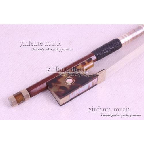 1 pcs Brazilwood Violin Bow 4/4 Straight Best Model fr og Round Stick #R34