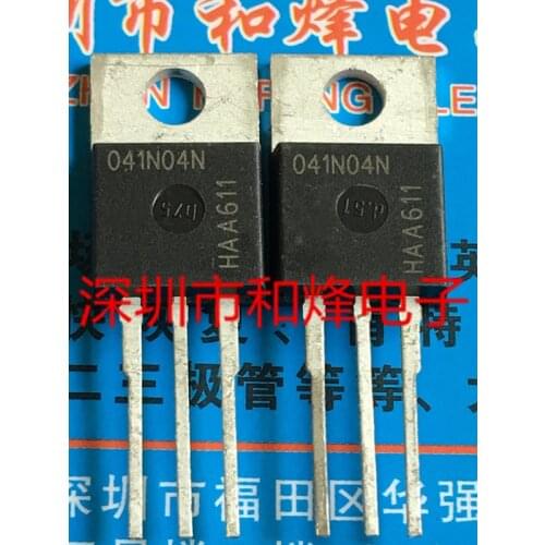 10PCS 041N04N IPP041N04NG TO-220 40V 80A 100% New&original
