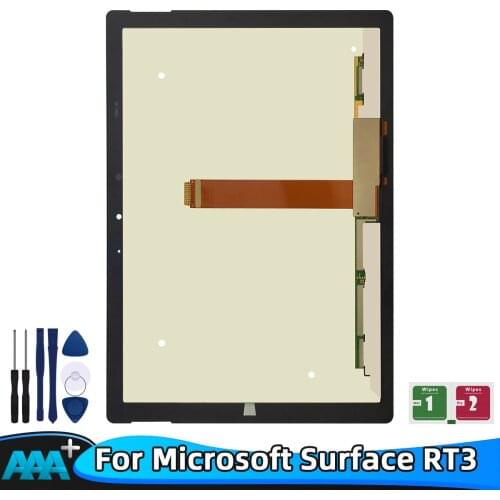 100% tested Tablet LCD Replacement For Microsoft Surface RT3 1645 LCD Display Touch Screen Assembly