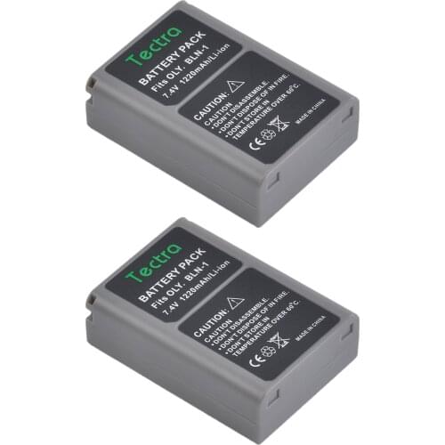 2 BLN-1 PS BLN1 PS-BLN1 Battery Olympus Battery BLN-1 BCN-1 and for Olympus OM-D E-M1 E-M5 Mark II PEN-F E-P5 EM1 EM5 PENF EP5