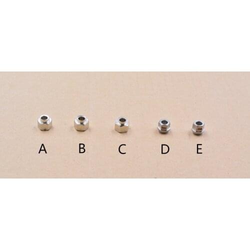 3D printer openbuilds eccentric column isolation aluminium profile nut hexagonal bore 5mm height 6mm 6.35mm V slot