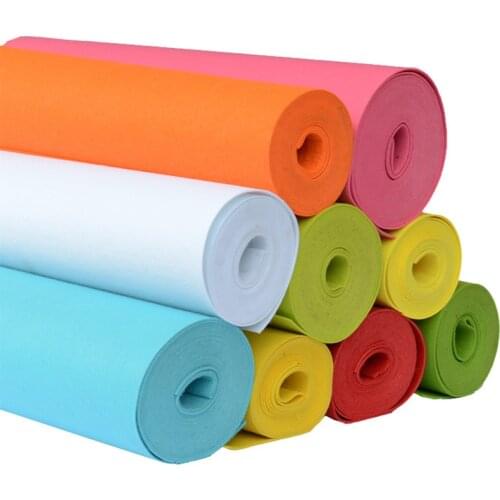 5M/3M/1M DIY Party Handmade Felt NonWoven Fabric Polyester Needlework Needle Sewing Felt Cloth Craft Toys Dolls Cloth