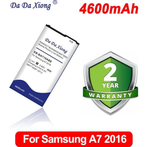 Original Da Da Xiong 4600mAh EB-BA710ABE Battery for Samsung GALAXY 2016 Edition A7 A710 A710F A7100 A7109 Cell Phone Battery