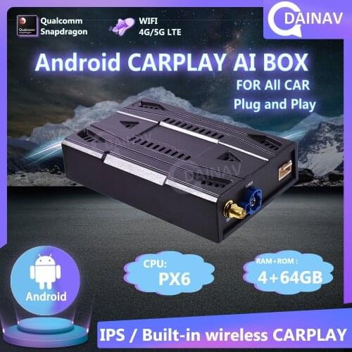 Android Wireless CarPlay AI box Adapter for Benz Volvo Audi lexus Mazda Porsche Volkswagen Ford Honda Nissan