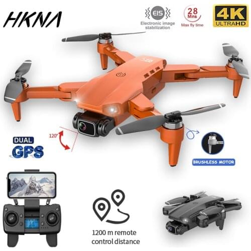 HKNA L900PRO GPS Drone 4K Professional Dual HD Camera Aerial Photography Brushless Foldable Quadcopter RC Distance 1200M Gifts