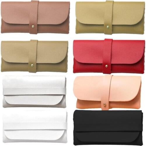 Fashion Portable Glasses Case Imitation Leather Soft Accessories Box Case Glasses Box Bag Sunglasses Eyeglasses Bag Sunglasses