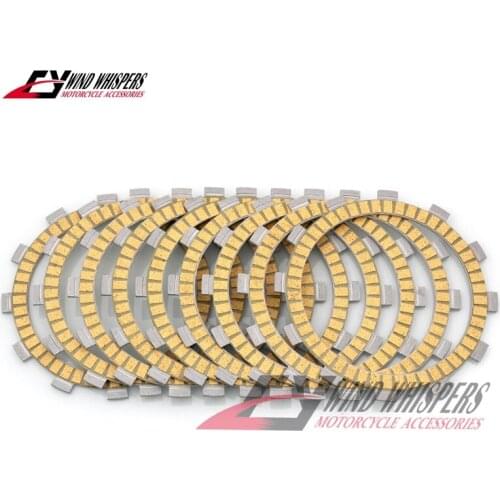 Motorcycle Paper Friction Clutch plates disc Set For Yamaha YZF R6 YZF-R6 2006-2020 YZF-R6S YZF R6S 2016-2020 R6SP 50th 2006