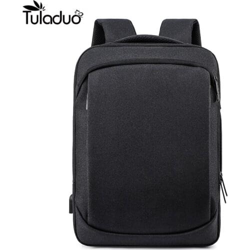 New Fashion Casual business bag Men Women Waterproof Backpack for travel Quality PU Leather Backpack Laptop Computer bookbag