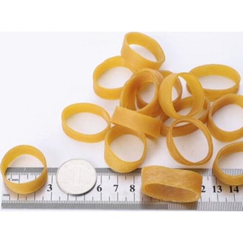 0.5kg/360pcs 80mm*10mm Elastic Hair Rubber Band Natural Rubber Ring daimeter 25mm Bovine tendons Sealing Belay use for Vegetable