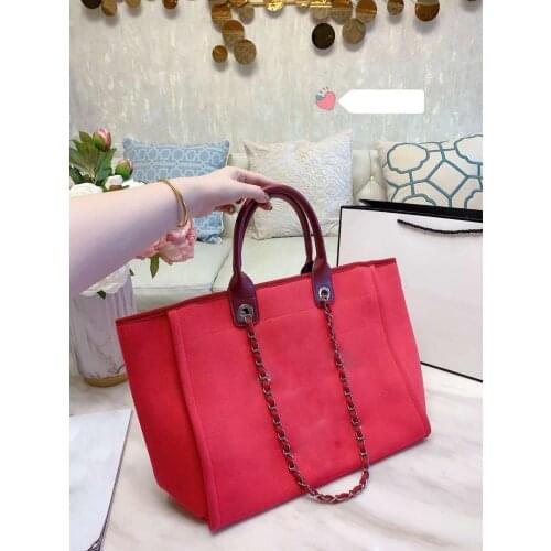 High-quality canvas handbag Large-capacity mother bag Hand-shouldered shoulder bag Luxury quality INS same style