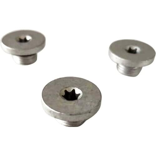 10 Pcs Engine Oil Drain Plug Bolt for Opel and Saab 652477/652315/96023264/90502556