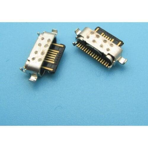 2pcs For meizu Pro 7 pro7 Type C Mini micro USB Charging Port Connector Plug Jack Socket Dock Repair Part