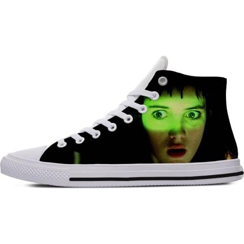 2019 Hat Winona Ryder Shoes Mens Fashion Shoes Goth Gothic Neo Music Lightweight-Breathable Casual Canvas Shoes Casual Plimsolls