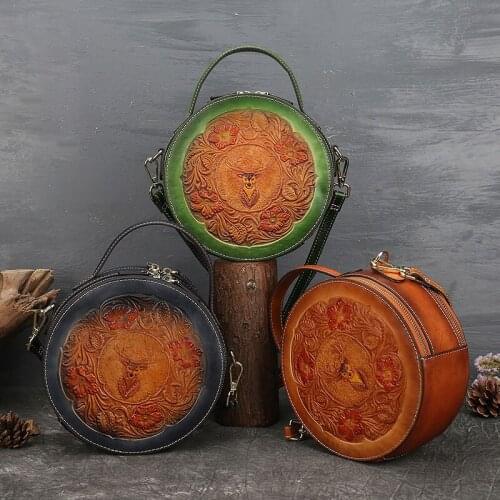 ABAGPERMAN Women's Round Bags