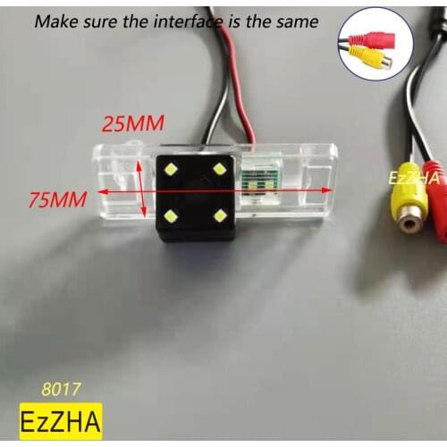 Free shipping CCD Car rear view camera for Nissan Qashqai X-Trail Geniss Pathfinder Dualis Sunny 2011 Juke car parking camera