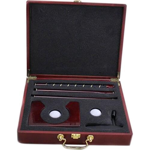 Club Travel Case of Golf Imitation Mahogany Putter Gift Box Mahogany Box Putter Set Golf Putter Gift Set for Business