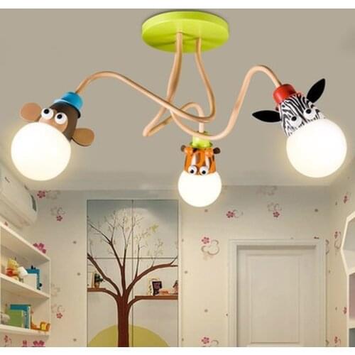 Childrens light model animal Giraffe lovely lamps for children rooms Child ceiling light decoration lighting for kid room