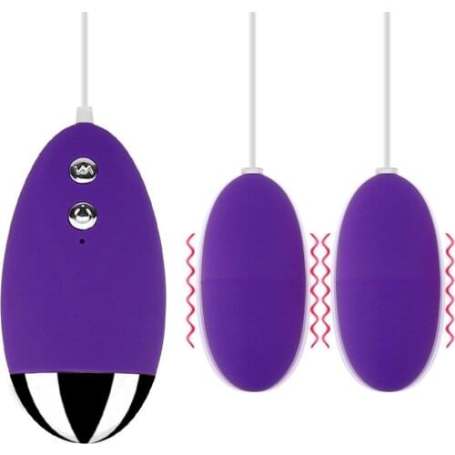 EXVOID Dual Egg Vibrator Flirting Nipple G-Spot Massager Adult Products Clitoris stimulate Orgasm Vibrators Sex toys for Women