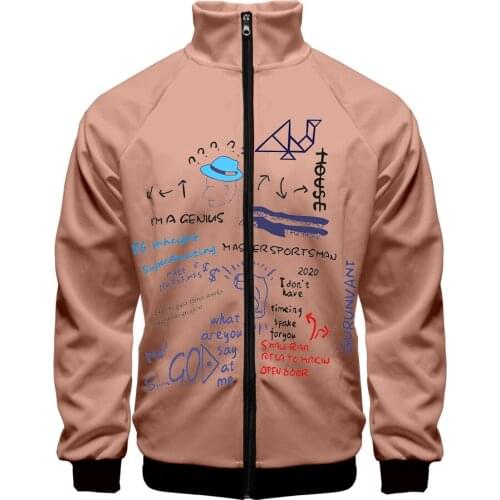 3D Printed Stand Collar Zipper Jacket Women/Men Fashion Long Sleeve Jackets 2020 Hot Sale Streetwear Clothes