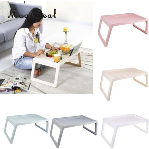 Lightweight Portable Folding Picnic Camping Desk Laptop Table Lazy Bed Desk