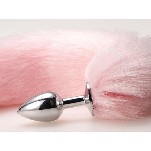 Fox Tail Anal Plug Mask Tail Butt Plug Soft Half Cat Party Sexy Adult Stimulation Sex Toys G Spot Adults Product for Women