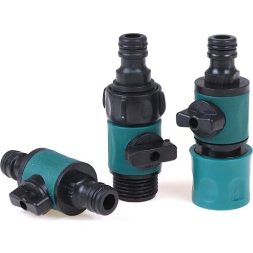 1PC NEW Carwash Hose Tap Water Gun Adapter Cranes Quick Connector Water Valve Irrigation