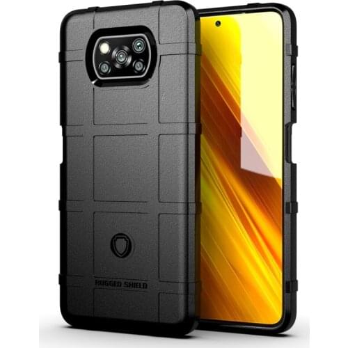 Rugged Armor Case for Xiaomi POCO X3 NFC X2 F2 Pro Shockproof Shield Soft Silicone Phone Cover for Xiaomi POCO X3 NFC Cases