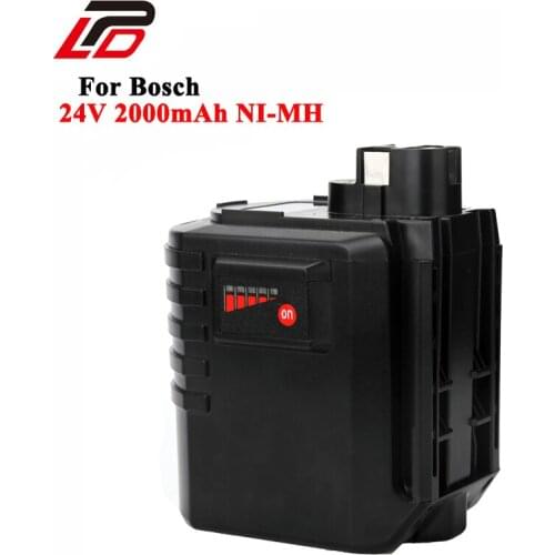 Replacement For Bosch tool battery Ni-MH 24V 2000mAh GBH 24VFR, GBH 24VRE, GBH 24VR BAT019, BAT020, BAT021 GBH 24VFR