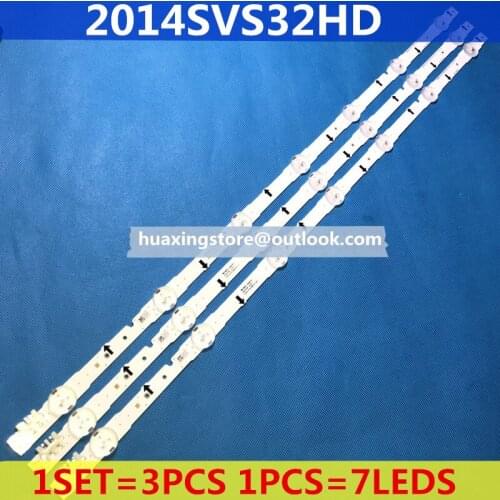 LED Backlight strip 7 Lamp For S amsu ng32"TV 2014SVS32HD D4GE-320DC0-R3 CY-HH032AGLV2H UW32h4000 LM41-00041L UE32H4000 UE3