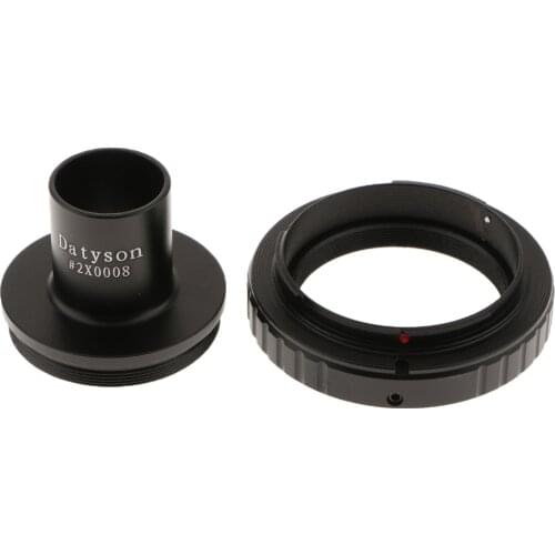 Lens Adapter T Ring + M42 to 0.91' Microscope Adaptor (T-mount) for Sony Alpha SLR A300 A350 A230 A33 A55 A58 Bodies