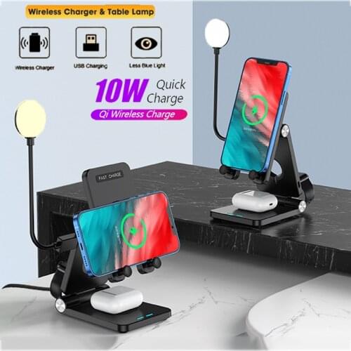 YOCUNKER Desktop Wireless Chargers For Mobile Phones
