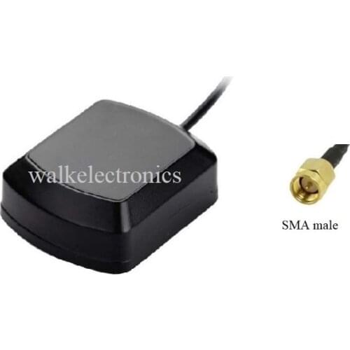 High gain waterproof outdoor use active gps glonass antenna ip67 magnetic or adhesive mount gps glonass car antenna