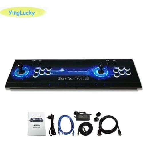 Arcade console custom configuration sanwa joystick 8yt + sanwa button obsf, with HDMI VGA cable