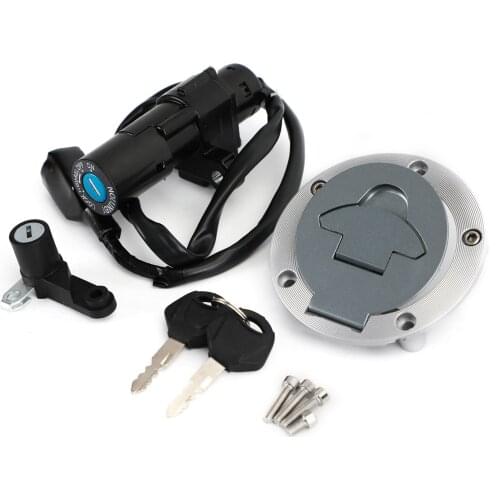 Artudatech Ignition Switch Fuel Gas Cap Seat Lock Key Set Fit for Yamaha YZF R25 2015 2016 2017 2018 2019