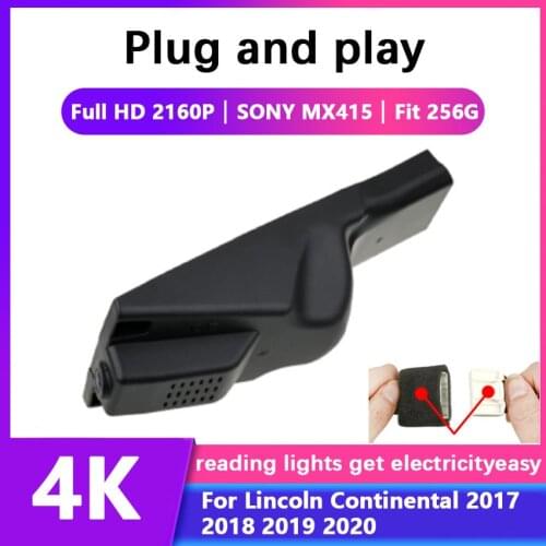 Plug and play Car DVR Video Recorder Dash Cam Camera For Lincoln Continental 2017 2018 2019 2020 High quality driving recorder